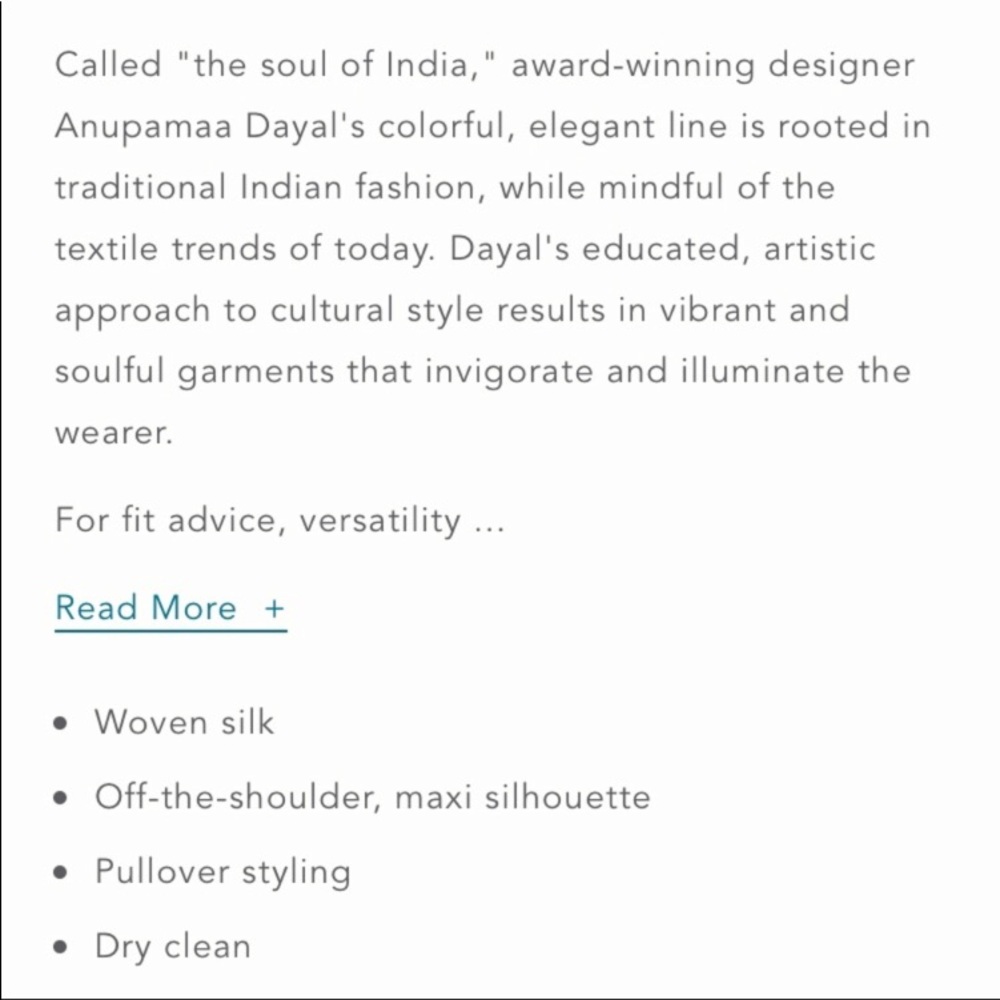 anthropologie anupamaa silk dress - Picture 5 of 7